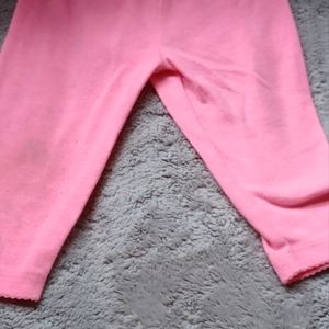 Pink soft pant for 03-06  month girl